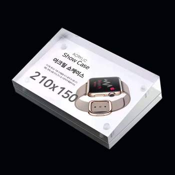 마그네틱 IB35JS58 아크릴 프레임 홀더 210x150mm 한쪽경사