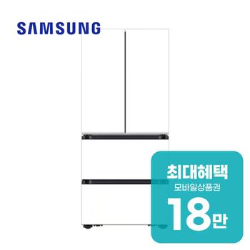 삼성 비스포크 AI 김치플러스 4도어 김치냉장고 490L RK70F49M2ZD 렌탈 60개월 월 67000원