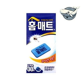모기퇴치 훈증기 교체매트 30매 실내용 안전한 에프킬라 홈키파 해충스프레이 모기기피제 홈매트