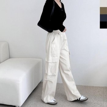 스판 카고 여자 밴딩 코튼 팬츠 GSS JT130W (3RRX9)