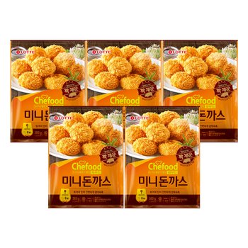 쉐푸드 미니돈까스 380gx5개