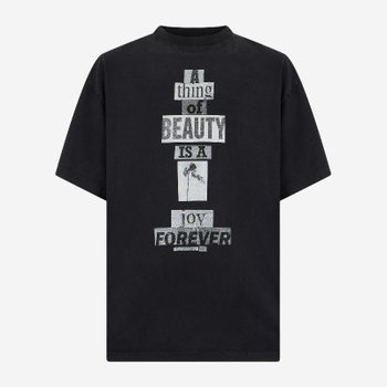 [해외] [해외배송] 발렌시아가 A Thing of Beauty 오버사이즈 그래픽 티셔츠 850345 TVVK21041
