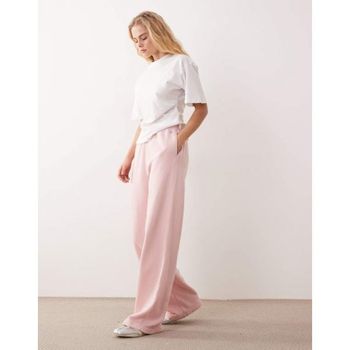 폴로랄프로렌 아이콘 로고 플리스 와이드 레그 스팬츠 153975100