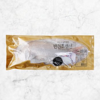 [동방유통] 맛있게 살짝 말린 국내산 반건조 도미 600g(1팩)/HACCP인증