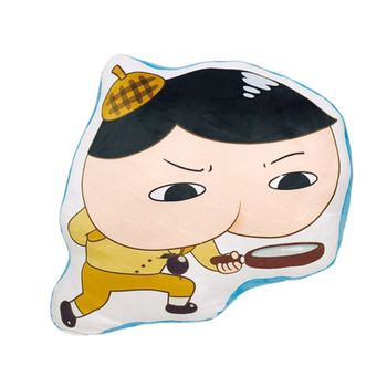 다온코리아 엉덩이 탐정 라인 쿠션 캐릭터 베개 쇼파 인형 굿즈