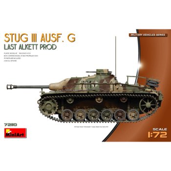 BE72110 1대72 StuG III Ausf. G 후기 알케트 생산형