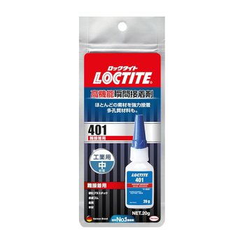 [해외] LOCTITE 록타이트 고기능 순간 접착제 401 난 접착용 20g - 대부분의
