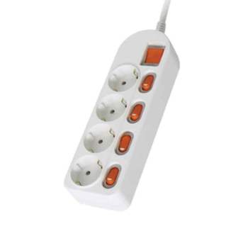 개별멀티탭 전기세절약 멀티탭 개별 4구 1.5m
