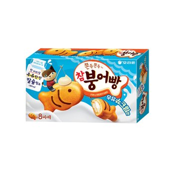 오리온 참붕어빵 우유슈크림맛 232g x 7개