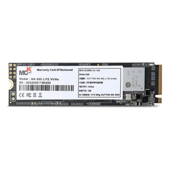 엠씨케이글로벌 OUTTON MK-500 LITE M.2 NVMe (256GB)