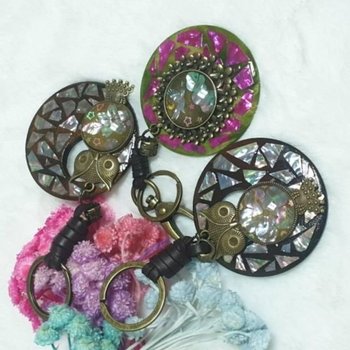 고품질 자개키링 (WFI0XON)