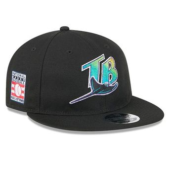 [해외] 뉴에라 모자 MLB [탬파베이 레이스] Baseball Hall of Fame Retro Crown 9FIFTY Adjustab