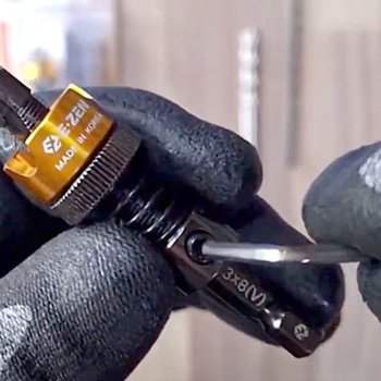 고품질 MADE 육각접시비트 3x7.8mm IN KOREA 인테리어 깊이조 (WFH0VVM)