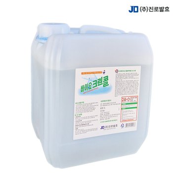 진로발효 살균소독제 75% 바이오크린콜 9L 식품 주방기기