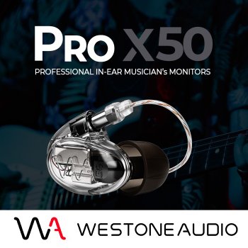 WSTONE PRO X50 웨스톤 오디오 사운드캣 정품 모니터링 인이어 PROX50