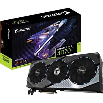 [해외] 영국 기가바이트 그래픽카드 GIGABYTE GeForce RTX 4070 Ti AORUS ELITE 12GB Graphics Card - D