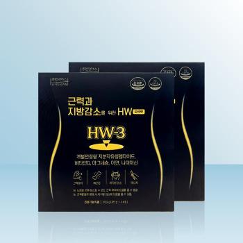 주영엔에스 근력과 지방감소를 위한 HW 오곡맛 (25g x 14포) x 2개 / iuy (S47361389)