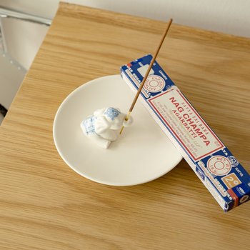 [오늘출발] [SET] 철푸덕 다복이 세라믹 코끼리 인센스 홀더 + 인센스 스틱 15g 택 1