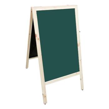 두문 899QVS78 A형 자석 양면 청칠판/50x100cm (1개)