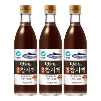 [청정원] 맛선생 꽃게 참치액 950g X3개 (S31707153)