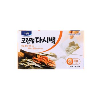 [오늘출발] 크린랩 다시백 케이스 중 50매_식품 국물 위생 포장