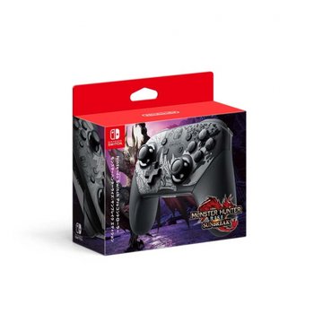 [해외] USB Nintendo Switch Pro : [닌텐도 순정품] 컨트롤러 몬스터 헌터 라이즈 썬