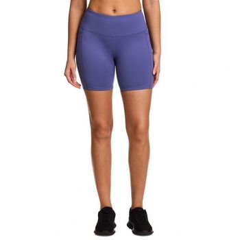 [해외] 우먼 럭스 하이 라이즈 스트레치 풀 온 바이크 쇼츠 반바지  트와일라잇 퍼플