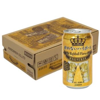 무알콜 하이볼 요와나이 하이볼맛 논알콜 0.00 탄산음료 350ml 24캔