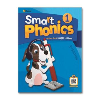 스마트 파닉스 Smart Phonics 1 SB 교재 (3rd) (AI Phonics App)