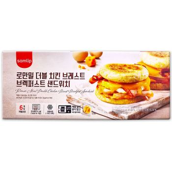 코스트코 삼립 로만밀 더블 치킨 브랙퍼스트 샌드위치 1110g..[34861282]