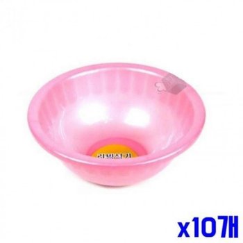 주방 NDZX6980 설거지통 바가지 다용도볼 25x10cm x10개