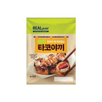 리얼프라이스 타코야끼 6입 130.5g x 12개