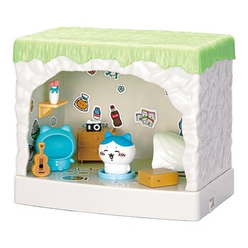 어서어서 놀러와 먼작귀 가르마의집 치이카와 말하는 음성 하우스 애니메이션 소품 세트 인형