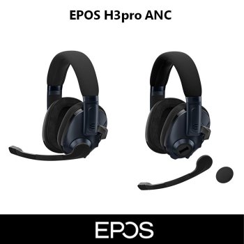 EPOS H3pro ANC 에포스 젠하이저 정품 블루투스 노이즈켄슬링 헤드셋.