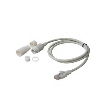 D[10953]방수용 랜 케이블, CAT.5E, UTP, IP67, UL, Black, 10M