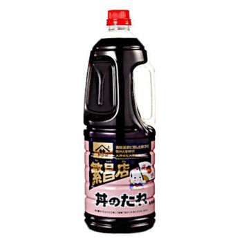 [해외] 야마사 간장 한쇼텐 덮밥 소스 1.8L 6병 4903001054576 1세트 (1.8L x 6병: 총 10.8L)