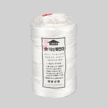 [JHQS7IIF_4B]다용도 꼰사 꼬은끈 고추끈 백색