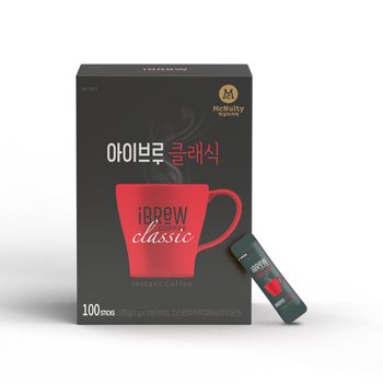맥널티 아이브루 클래식 블랙커피 100개입
