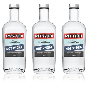 [해외] Strykk Not Rum 논알콜 보드카 스피릿 700ml 3개
