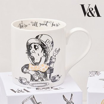 V&A 이상한 나라의 앨리스 Hatter 머그컵(350ml)