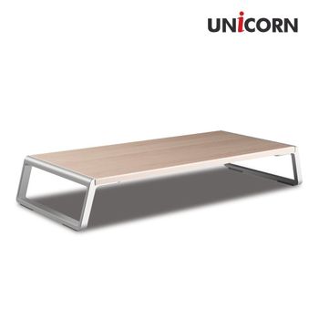 원목니터스탠드 604ZSC19 프리미엄데스크용받침대 알루미늄컴퓨터받침