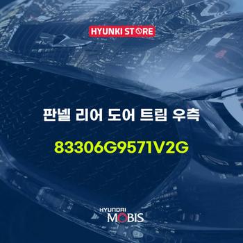판넬 리어 도어 트림 우측 (83306G9571V2G)