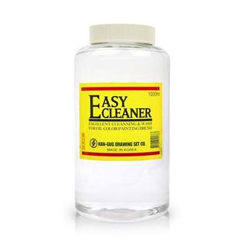 (한국화구) 이지클리너 1000ml 1병 유화붓 세척액 소모품