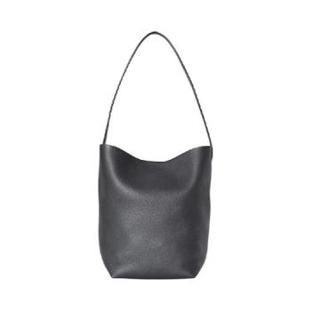 THE Row더 로우 미디움 N S 파크 토트백 레더 블랙 W1313L129BLK