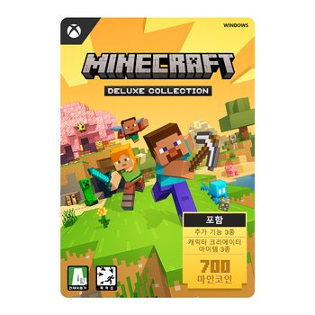 [출시 기념 이벤트][Windows] 마인크래프트 자바 베드락 에디션 디럭스 컬렉션 2  Digital Code