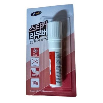 VT-022 펜타입 스티커 리무버 10g 주차딱지 제거제 테이프자국 얼룩 잔사 낙서지우기 유성매직