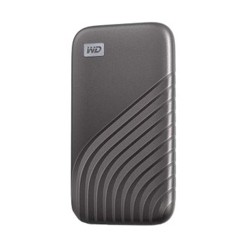 [해외] 웨스턴디지털 WD 포터블 SSD 4TB 그레이 USB3.2 Gen2 최대 읽기 1050MB/s 외장 SSD 5년 보증