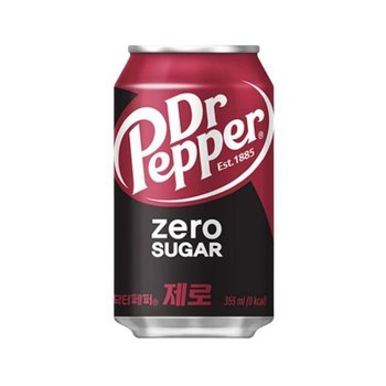 [코카콜라] 닥터페퍼 제로 355ml 24캔 (10277615)