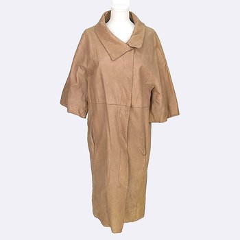 [중고] 스미스마켓 마르니 가죽 코트  K0547MRI