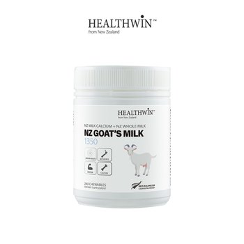 [해외] 헬스윈 고트 밀크 산양유 츄어블 240정